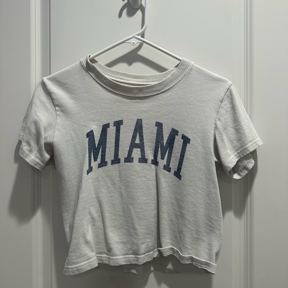 Brandy Melville Cream Knit Top